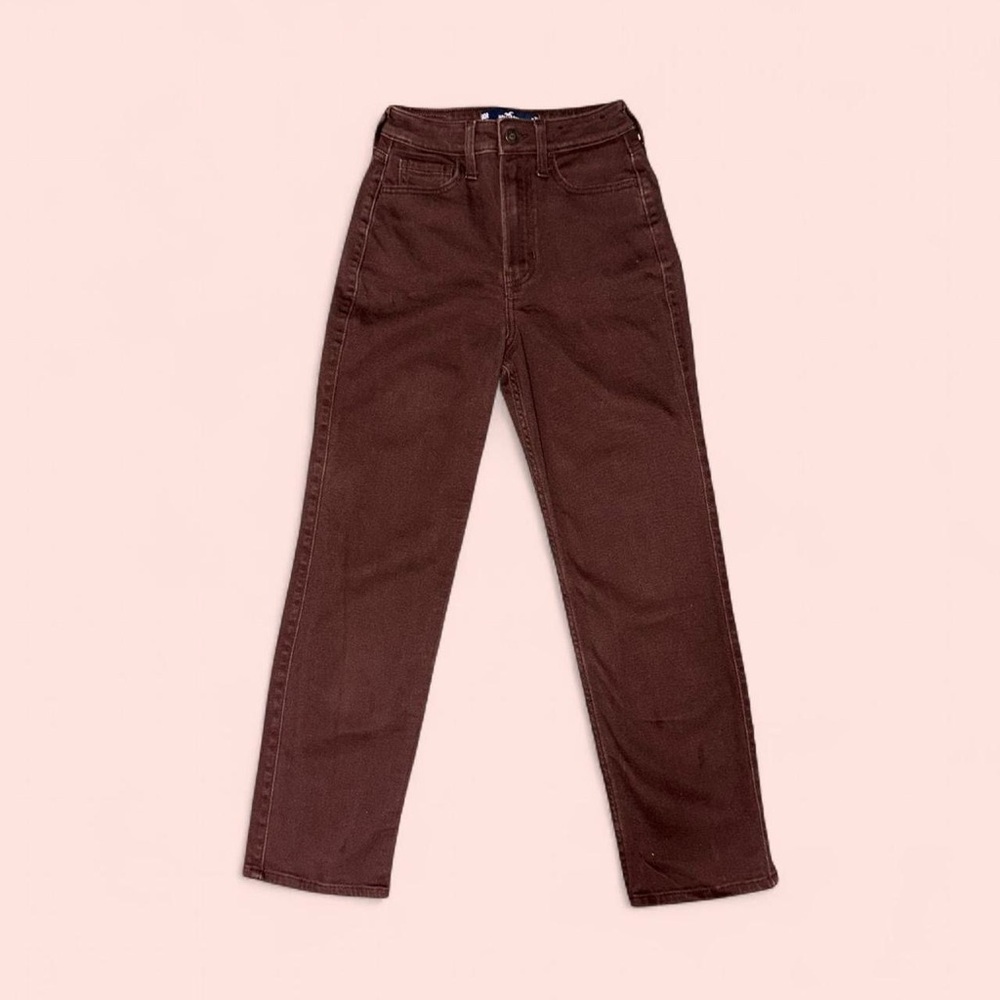 Hollister Brown Straight Jeans